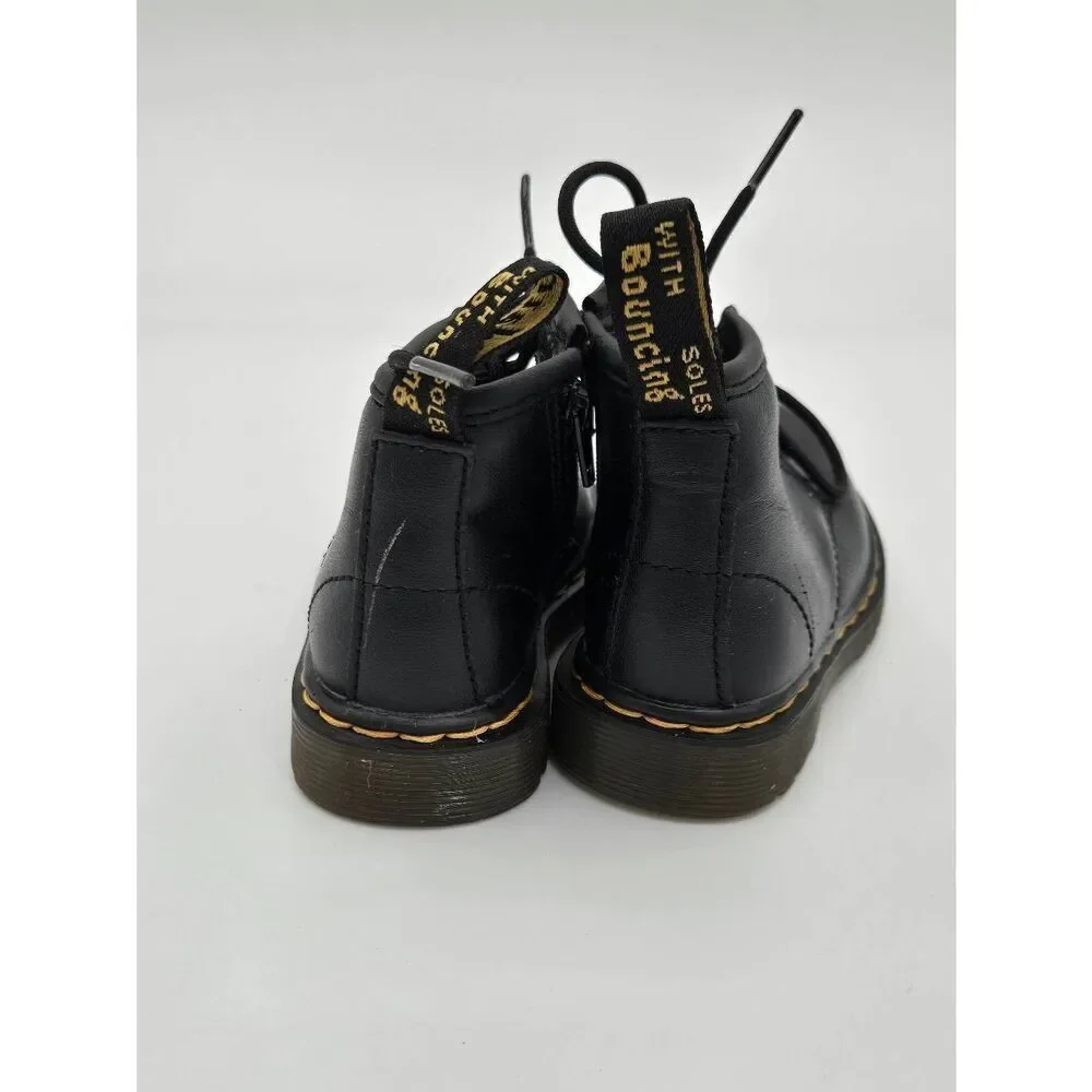 Dr Martens Toddler 1460 Black Boots Size 5